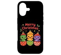 Custodia per iPhone 17 Uova di dinosauro Kawaii Baby Festive Christmas Dino