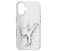 Custodia per iPhone 17 Urban Street Art Fighter Sidekick Roundhouse TaeKwonDo