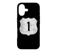 Custodia per iPhone 17 US HIGHWAY 1 US1 SEGNALE STRADALE ROTTA 1