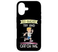 Custodia per iPhone 17 Vai avanti, prova a prendermi, atletica leggera, corsa campestre