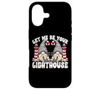 Custodia per iPhone 17 Valentines Day Gnome Cute Lighthouse And Anchor Love Quote
