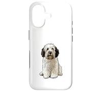 Custodia per iPhone 17 Vecchio cane pastore inglese illustrazione