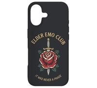 Custodia per iPhone 17 Vecchio Emo Club Rose Retro