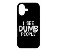 Custodia per iPhone 17 Vedo stupido La gente dice il Nerd