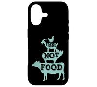 Custodia per iPhone 17 Vegan "Amici e non cibo"