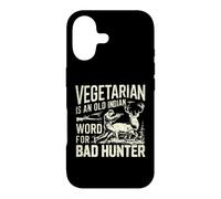 Custodia per iPhone 17 Vegetariano è una vecchia parola indiana per la cattiva caccia al cacciatore