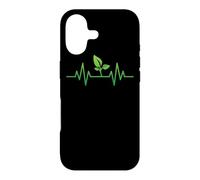 Custodia per iPhone 17 Vegetariano vegano HeartBeat vegetariano a base vegetale