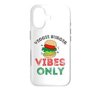 Custodia per iPhone 17 Veggie Burger Vibes Solo Divertente BBQ Cookout Cucina Vegetariana