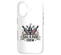 Custodia per iPhone 17 Vela e Rum Crew Divertente Sailing Captain Sailor