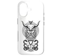 Custodia per iPhone 17 Veles Totem Slavo Pagano Simbolo Magico Ricchezza Foresta