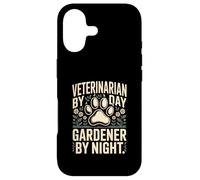 Custodia per iPhone 17 Veterinario Di Giorno Giardiniere Di Notte Flore