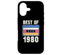 Custodia per iPhone 17 Vintage 1980's Kid Retro Born In the 1980 Cassette