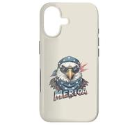 Custodia per iPhone 17 Vintage American Bald Eagle 4 luglio Merica