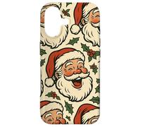 Custodia per iPhone 17 Vintage Babbo Natale anni '50 modello anni '60 Natale San Nicola