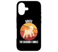 Custodia per iPhone 17 Vintage Capre La Ragione Io Sorriso Retro Goat Amante