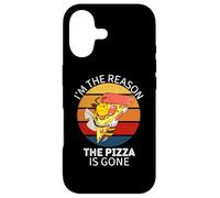 Custodia per iPhone 17 Vintage Carino Bee Im The Reason Pizza is Gone