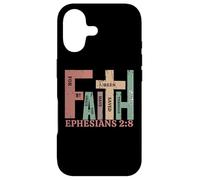Custodia per iPhone 17 Vintage FEDE Efesini 2:8 Saved by Grace Graphic Gift