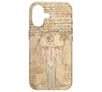 Custodia per iPhone 17 Vintage Flower Fairy Illustration Cute Fairycore Aesthetic