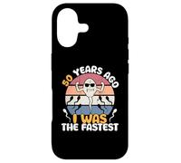 Custodia per iPhone 17 Vintage Legend 50 Years Ago I Was The Fastest Men Women Bday
