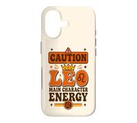 Custodia per iPhone 17 Vintage Leo Zodiac «Protagonista Energy» Boho Sun