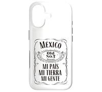 Custodia per iPhone 17 Vintage Mexico Old Mi Pais Mi Tierra Mi Gente, Mexican Pride