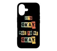 Custodia per iPhone 17 Vintage Va bene Non essere OK Inspirational