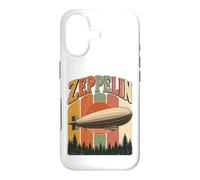 Custodia per iPhone 17 Vintage Zeppelin Airship Retro Sunset Aviation Dirigible
