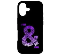 Custodia per iPhone 17 Viola Can & Will Grafica a colori viola