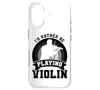 Custodia per iPhone 17 Violinista Citazione Violoncello Violinista