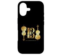 Custodia per iPhone 17 Violoncello Chiave del Tenore (Giallo Antico) Cello