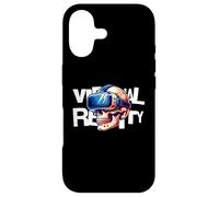 Custodia per iPhone 17 Virtual Reality Skull VR Gamer Futuristic Art