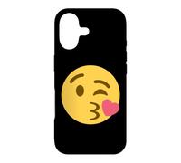 Custodia per iPhone 17 Viso che soffia un bacio