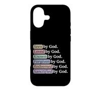 Custodia per iPhone 17 Visto da Dio Cristianesimo Bibbia Cristiana Gesù Cristo Dio