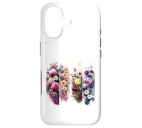 Custodia per iPhone 17 Vivace acquerello floreale Bloom Bouquet Art