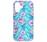 Custodia per iPhone 17 Vivace Ara tropicale Pappagallo Uccello del Paradiso Tikicore