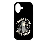 Custodia per iPhone 17 Voglio essere l'intero problema Trash Frog