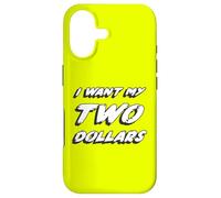 Custodia per iPhone 17 Voglio i miei due dollari | 1980's film Citazione 80's