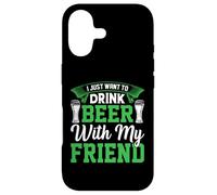 Custodia per iPhone 17 Voglio solo bere birra con il mio amico St Patricks Day Fun
