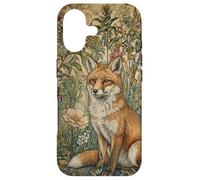 Custodia per iPhone 17 Volpe rossa in un vecchio stile inglese giardino vintage