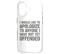 Custodia per iPhone 17 Vorrei scusarmi con chiunque non abbia ancora offeso