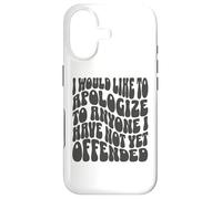 Custodia per iPhone 17 Vorrei scusarmi con chiunque non abbia ancora offeso
