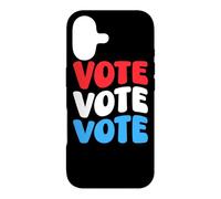 Custodia per iPhone 17 Vota Vota Voto Voto Consapevolezza Diritti degli elettori Retro Groovy