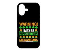 Custodia per iPhone 17 Warning! I May Be Prone To Shenanigans | St Patrick's Day