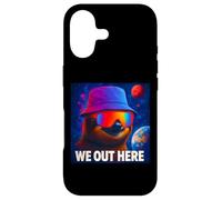 Custodia per iPhone 17 We Out Here, Cool Lazy Sloth Illustration Graphic Designs