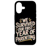 Custodia per iPhone 17 We Survived Our First Year Of Parenting Nuovi genitori