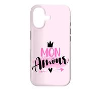 Custodia per iPhone 17 Wear Mon Amour Cool French Expression Citazioni Graphic Designs