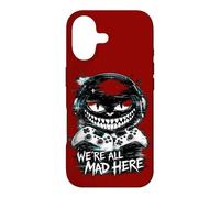 Custodia per iPhone 17 We're All Mad Here Dual Controller Glitch Gamer Smile
