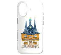 Custodia per iPhone 17 Wernigerode, Harz,municipio storico, disegno, Germania
