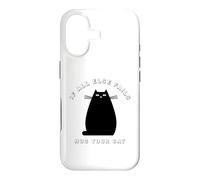 Custodia per iPhone 17 When all else fails, hug your cat