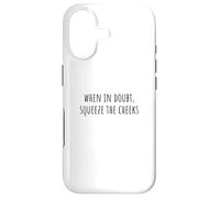 Custodia per iPhone 17 When In Doubt, Squeeze the Cheeks Exercise Humor Design